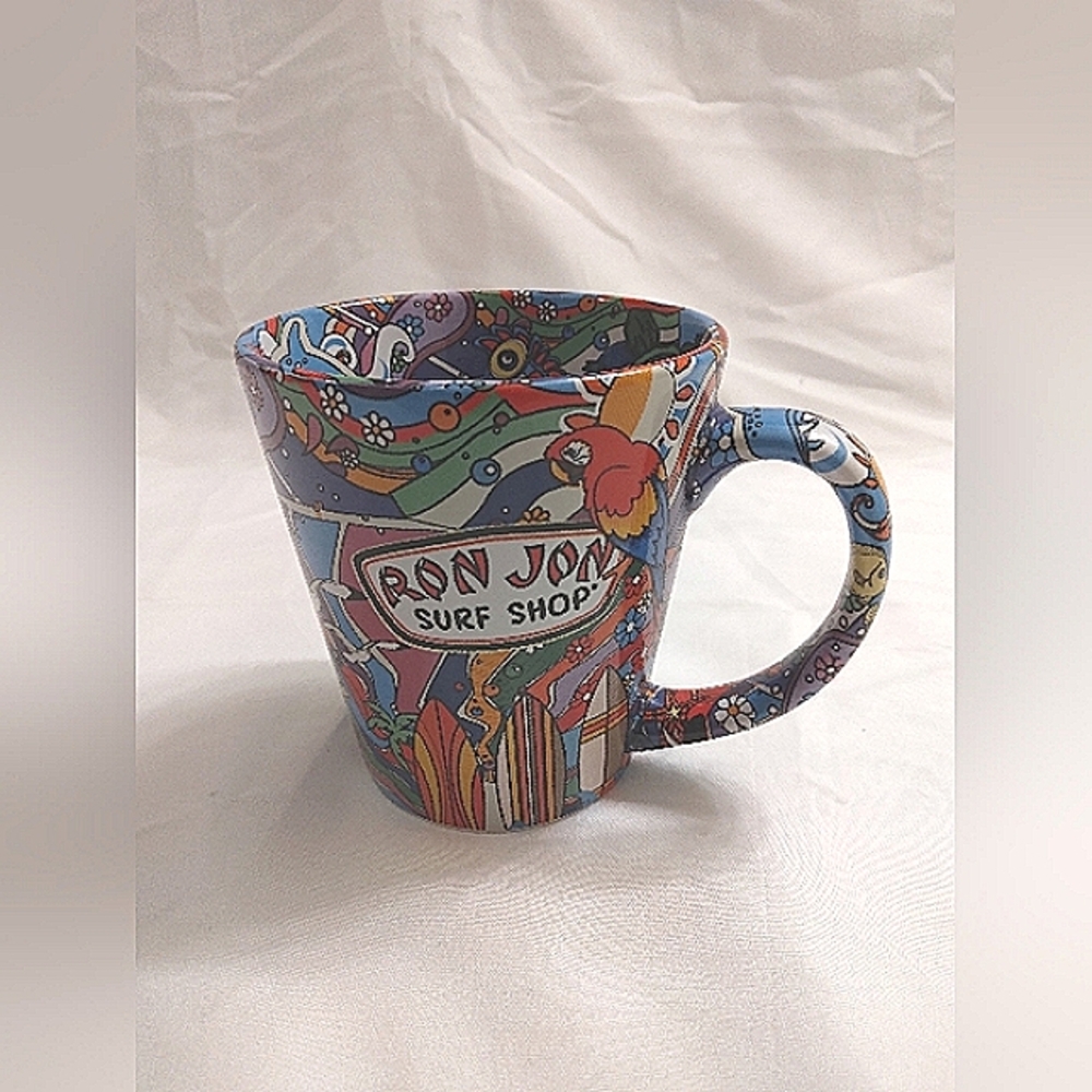 Ron Jon Surf Shop Collage Ceramic Coffee Cup/Mug